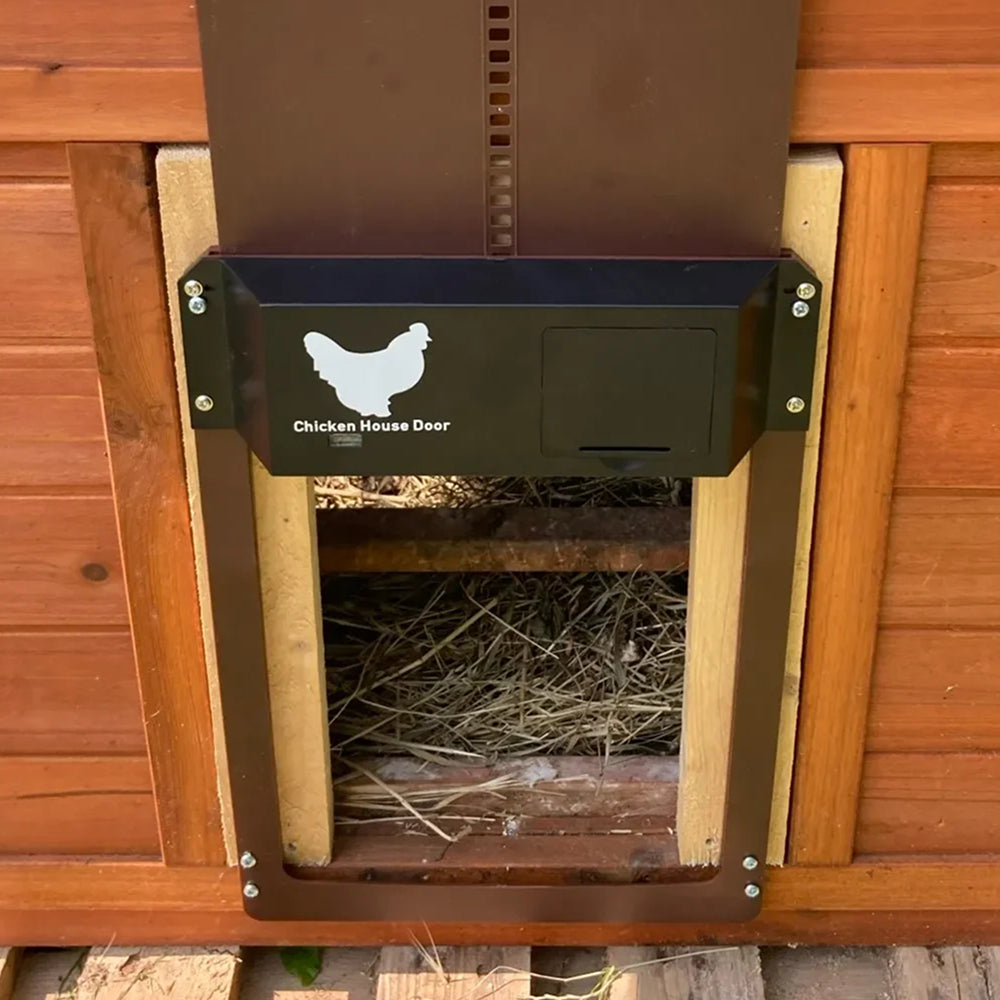 DuskiDeni Automatic Chicken Coop Door with Light Sensor