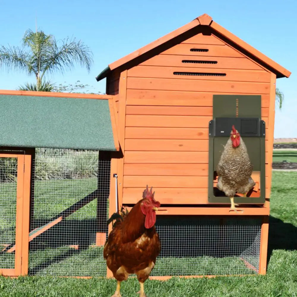 DuskiDeni Automatic Chicken Coop Door with Light Sensor