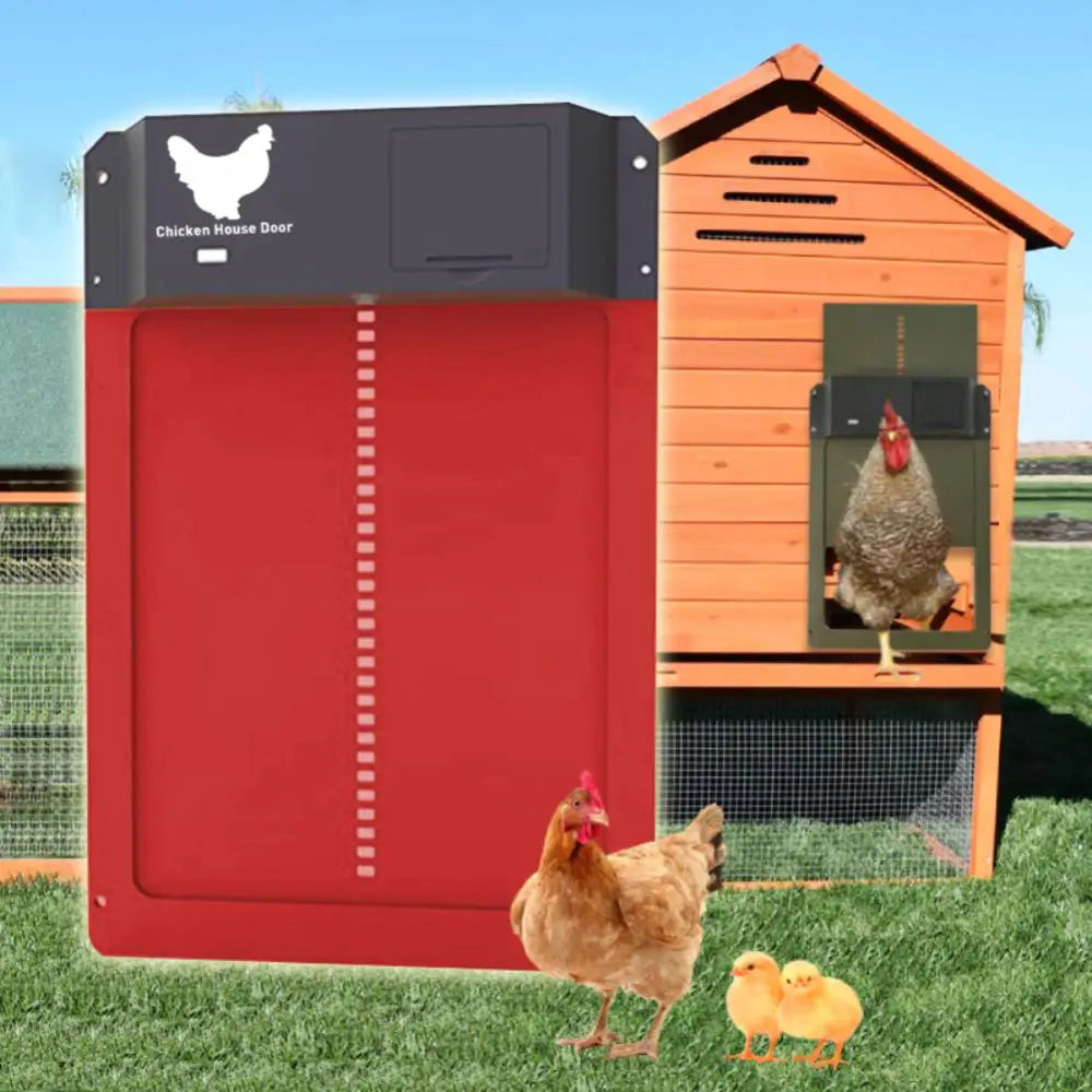 DuskiDeni Automatic Chicken Coop Door with Light Sensor