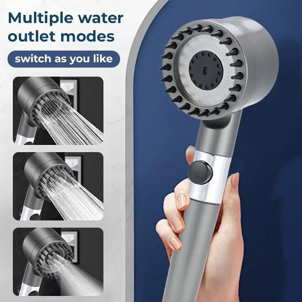 PurryAqua High-Pressure Filtered Shower Head