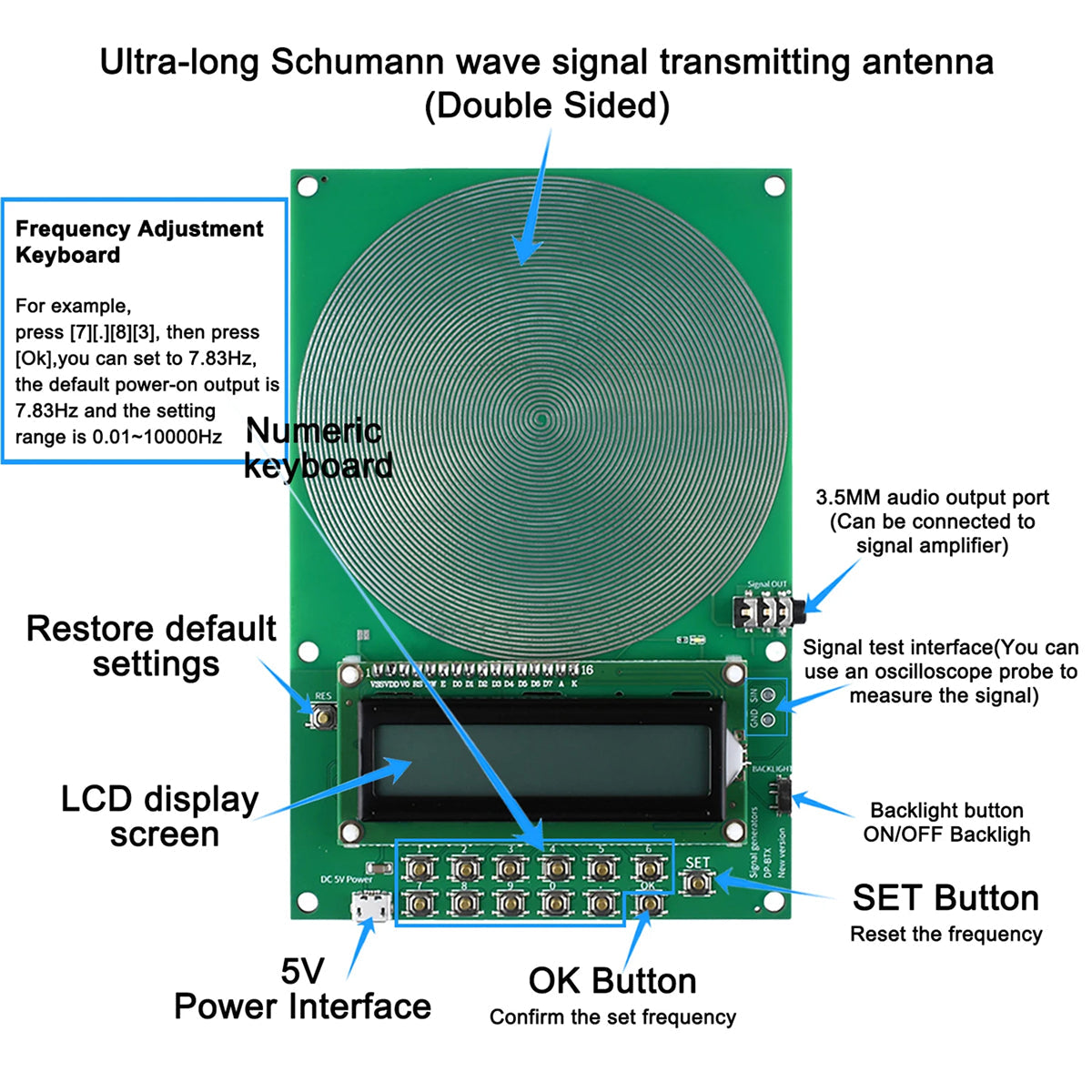 AetheLyx Schumann Resonance and Analog Signal Generator UK