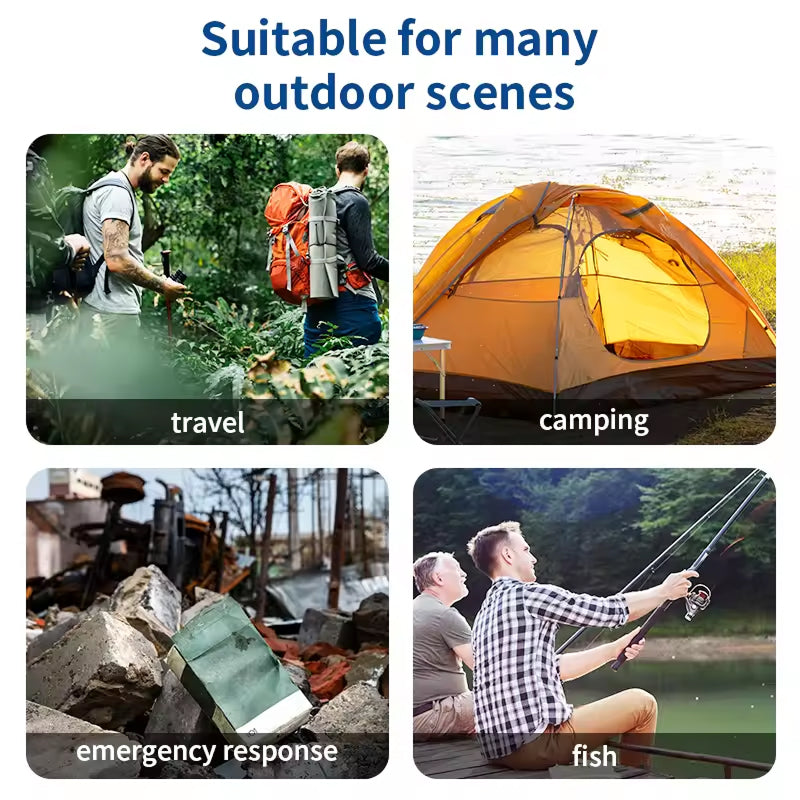 AquaZipo Portable 0.01 Micron Water Filter Straw for Hiking & Camping