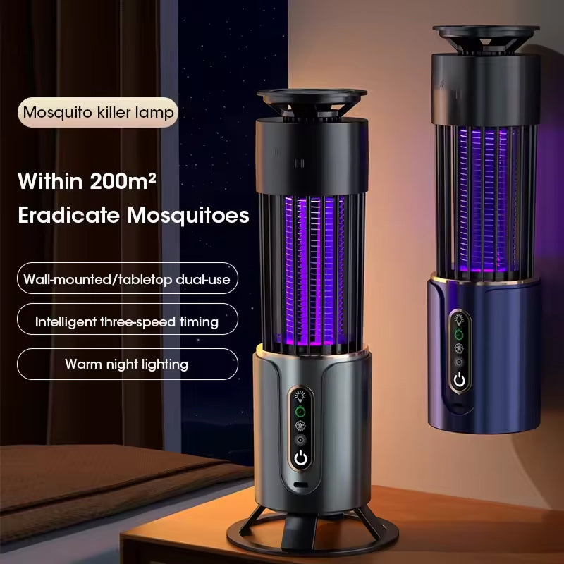BugyTrapox Indoor Insect Trap & 3000V Mosquito Zapper