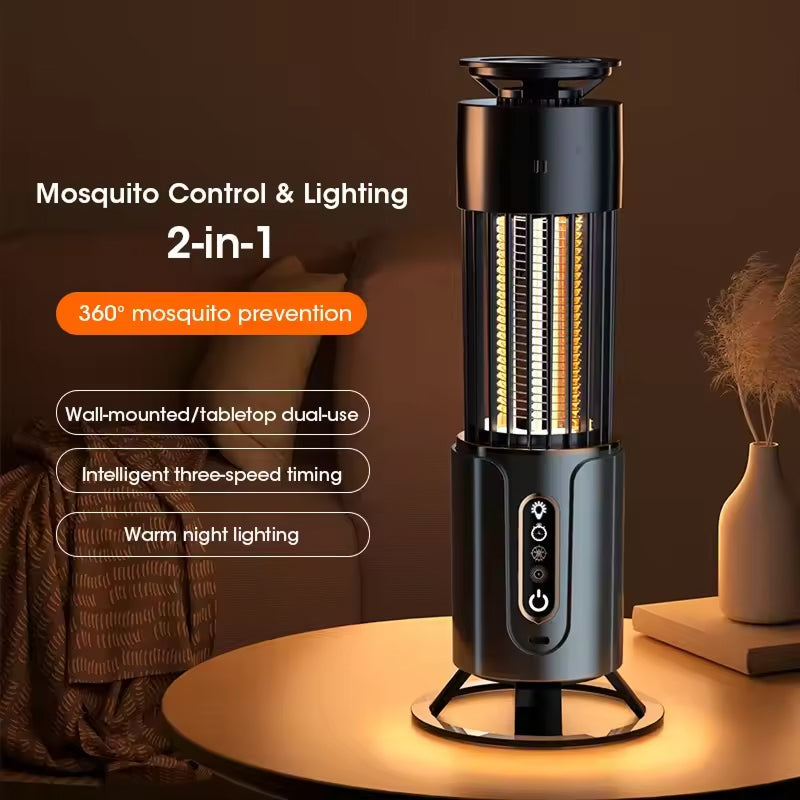 BugyTrapox Indoor Insect Trap & 3000V Mosquito Zapper