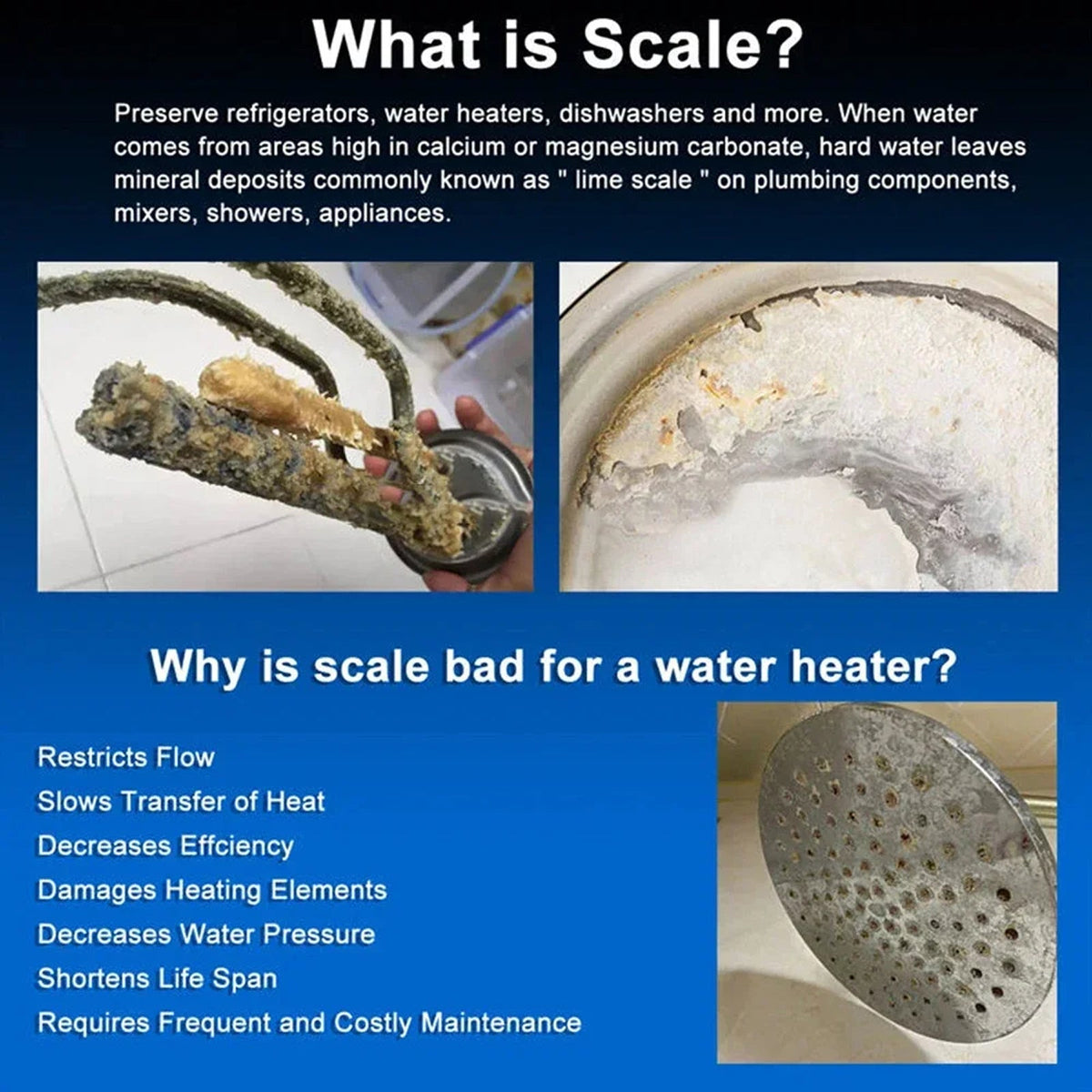 ClariVenix Salt-Free Whole House Water Softener & Descaler UK