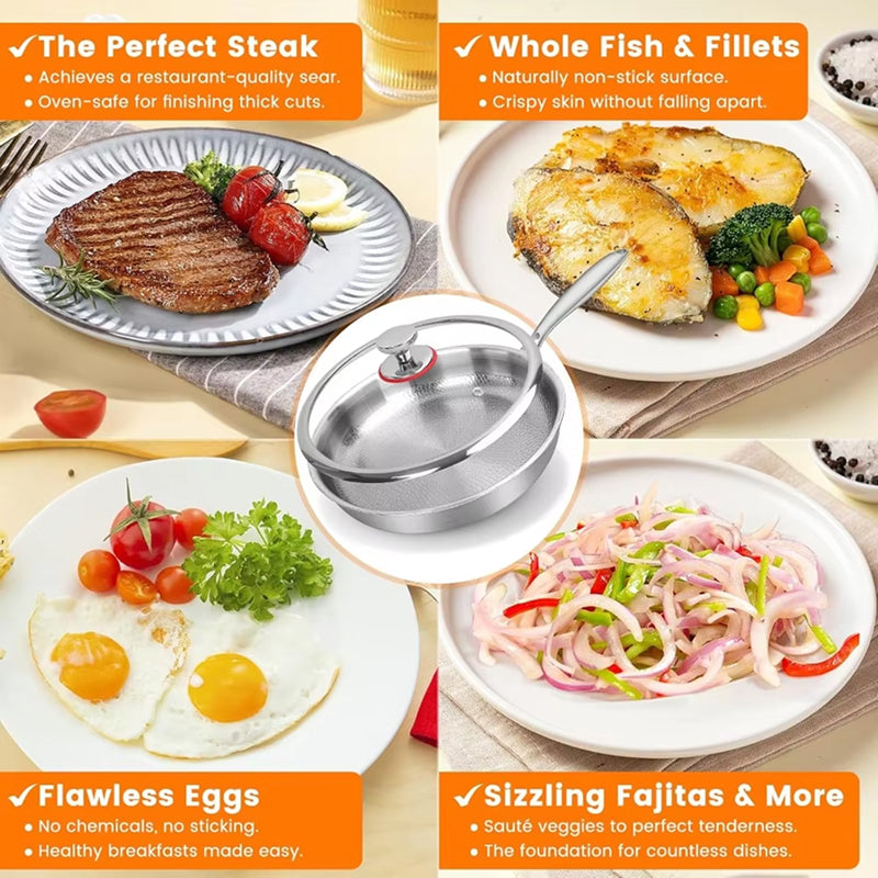 Crisporia Professional Titanium Non-Stick Frying Pan UK