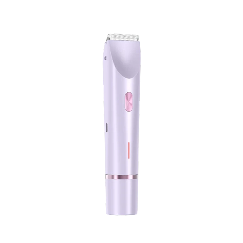 CurvEasi Painless Lady Shaver - Ceramic Blades & Dual-Head Trimmer