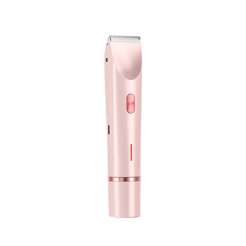 CurvEasi Painless Lady Shaver - Ceramic Blades & Dual-Head Trimmer