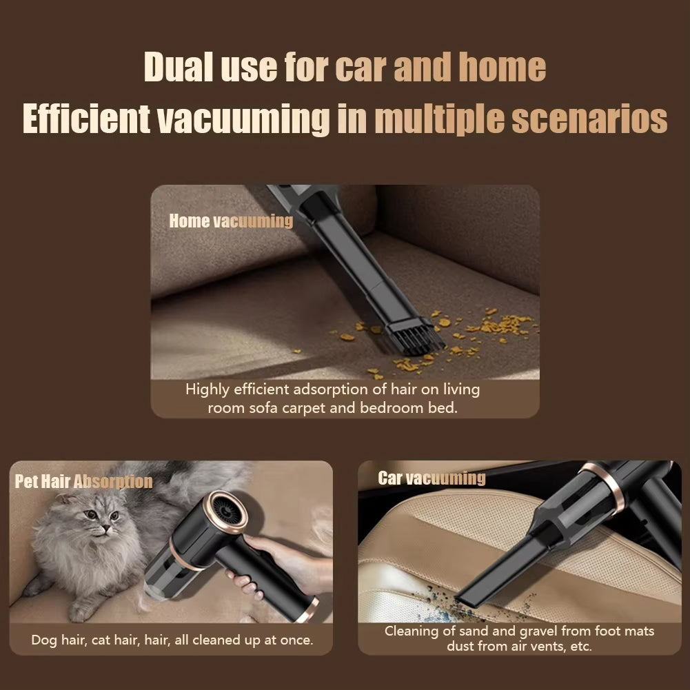 DashiDust 45000Pa Cordless 5-in-1 Car Vacuum Cleaner UK