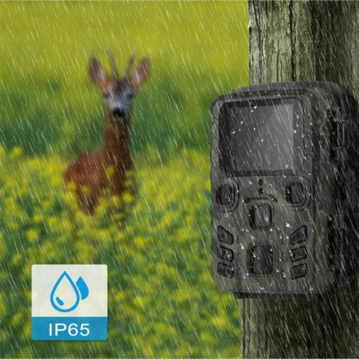 FaunPeak 20MP WiFi Wildlife Garden Camera with Night Vision