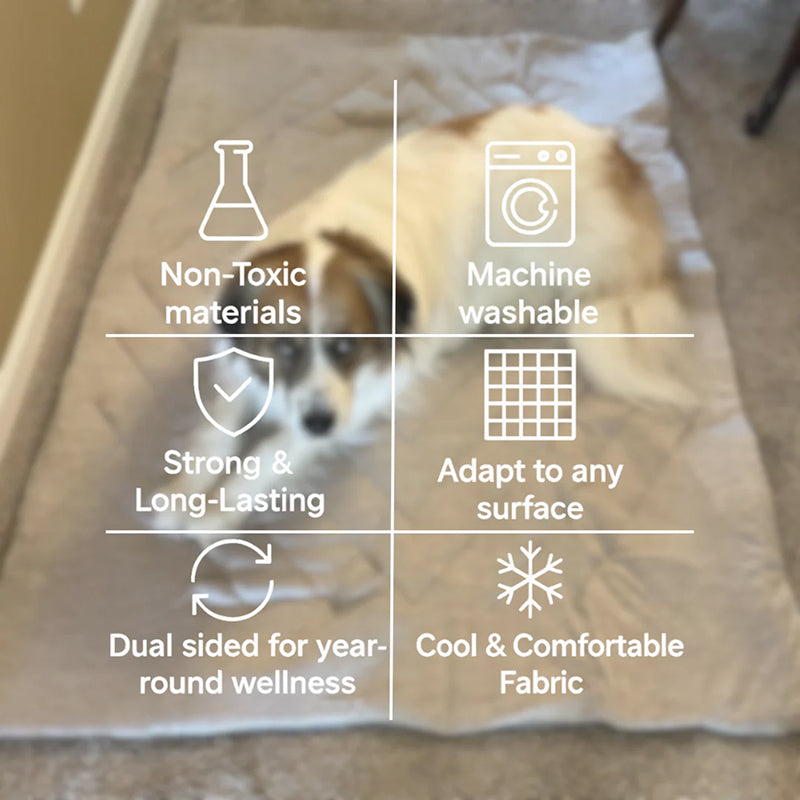 Kobolaf Dog Cooling Mat with Japanese Arc-Chill Technology