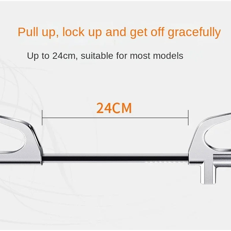 LockSpino Anti-Theft Steering Wheel Lock with Class B Copper Core