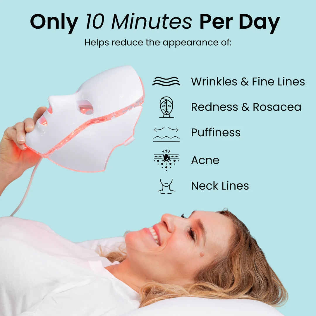 LumieNyxx 5-in-1 LED Face Mask for Anti-Ageing & Radiant Skin