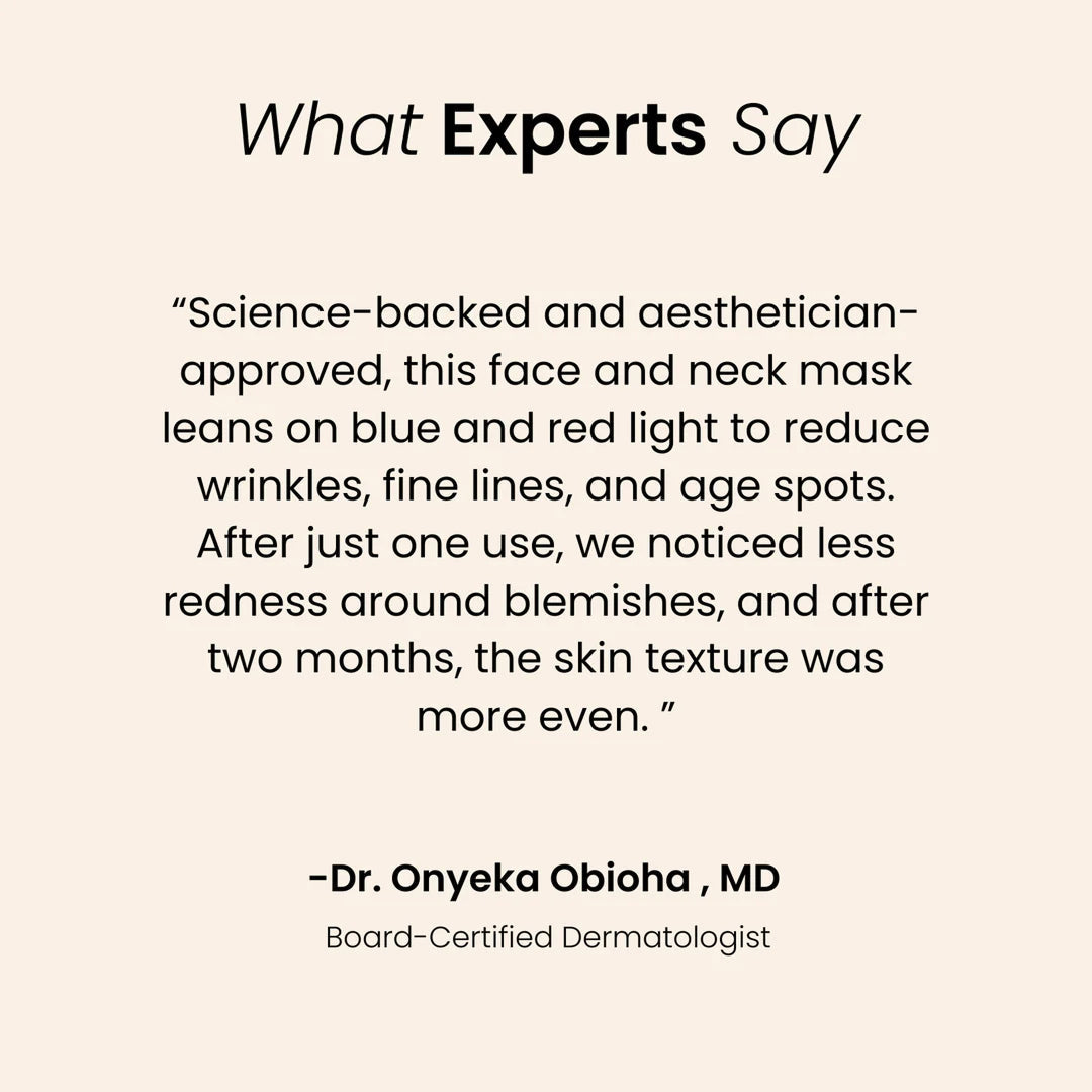 LumieNyxx 5-in-1 LED Face Mask for Anti-Ageing & Radiant Skin