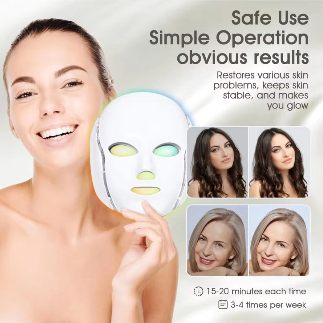 LumieNyxx 5-in-1 LED Face Mask for Anti-Ageing & Radiant Skin