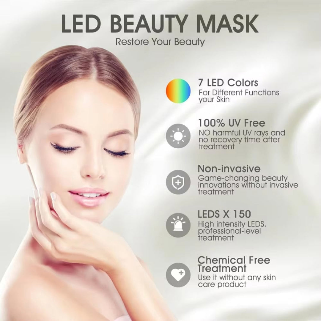 LumieNyxx 5-in-1 LED Face Mask for Anti-Ageing & Radiant Skin