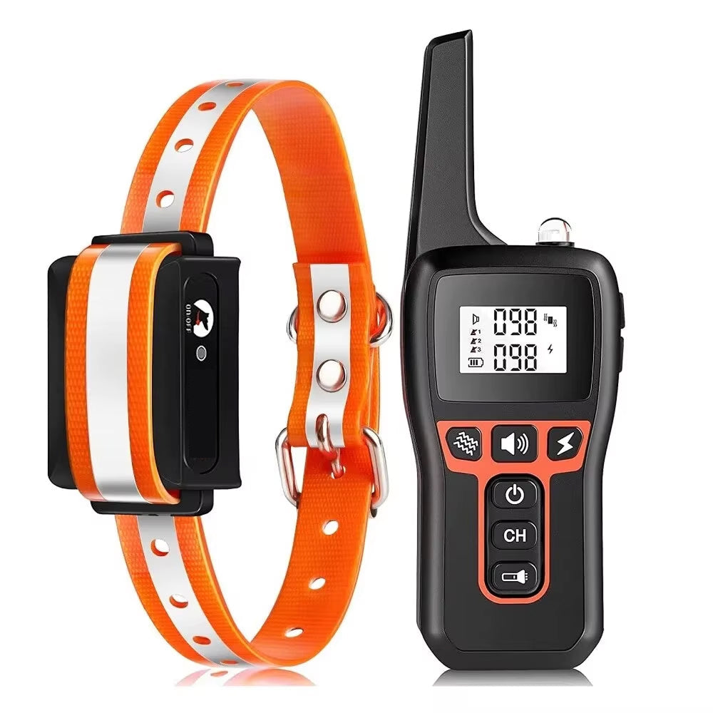 PawGofu Professional 1000m Remote Dog Training Collar UK