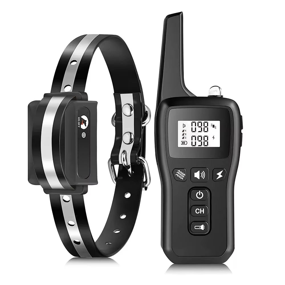 PawGofu Professional 1000m Remote Dog Training Collar UK
