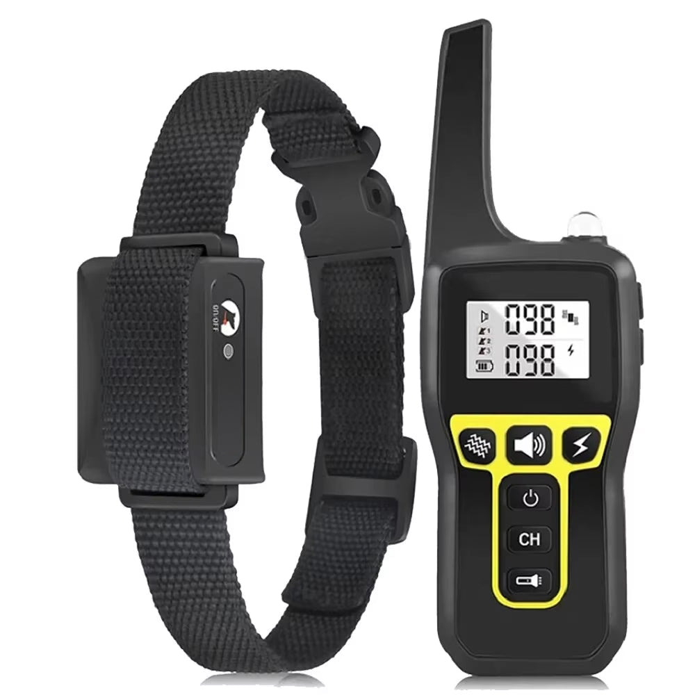 PawGofu Professional 1000m Remote Dog Training Collar UK