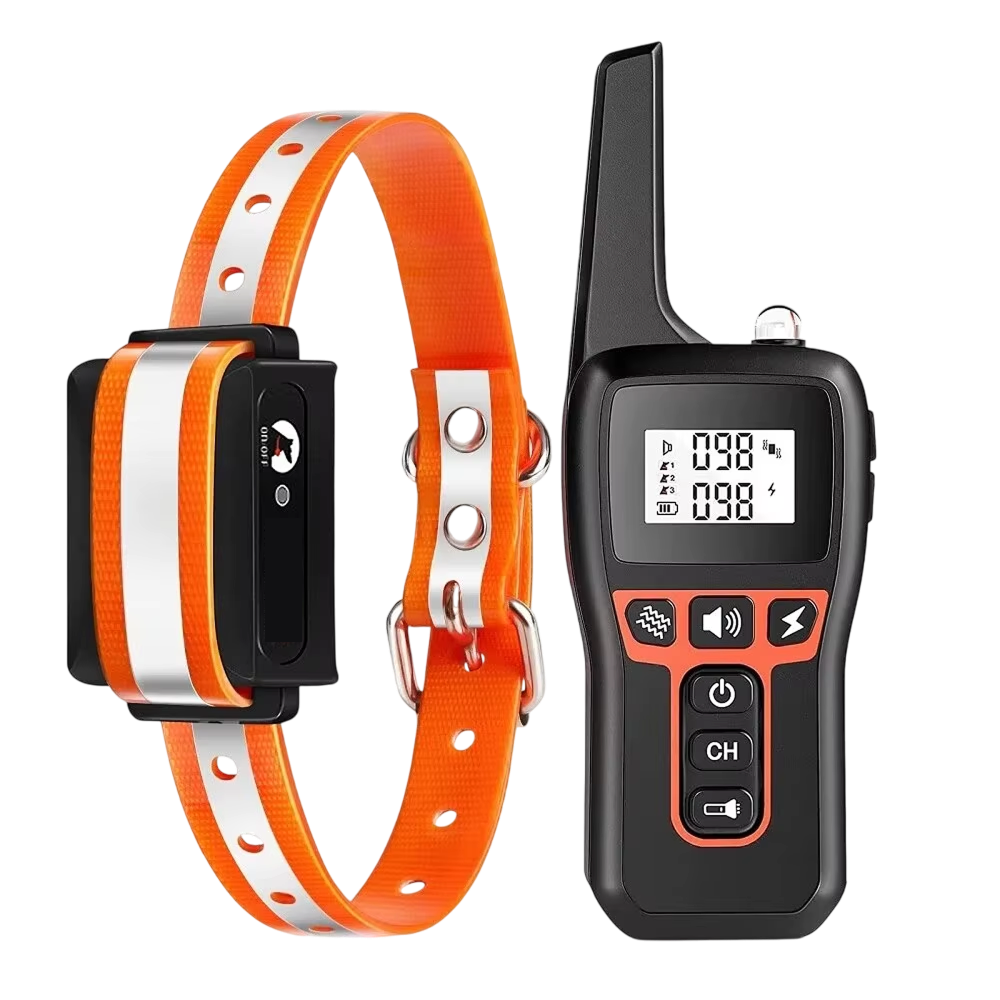 PawGofu Professional 1000m Remote Dog Training Collar UK