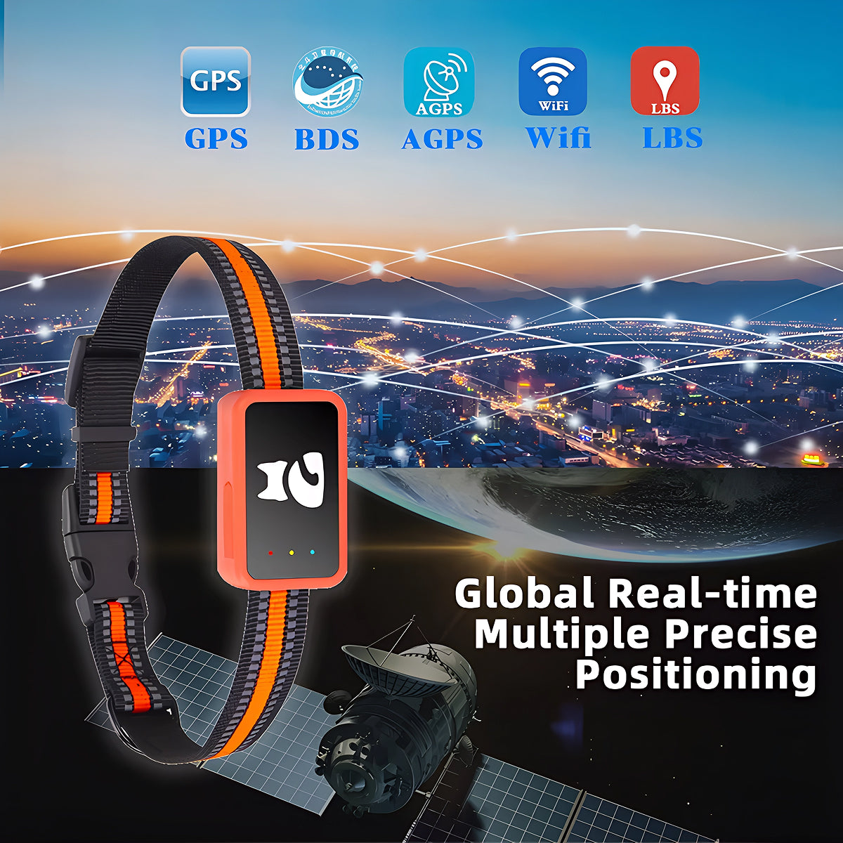 PawiSition GPS Cat Tracker - No Subscription Pet Tracking UK