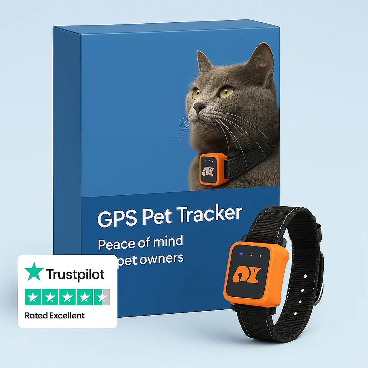 PawiSition GPS Cat Tracker - No Subscription Pet Tracking UK