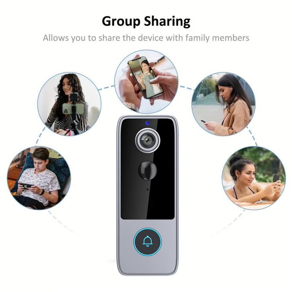 PurePeeki Wireless 1080P HD Video Doorbell UK