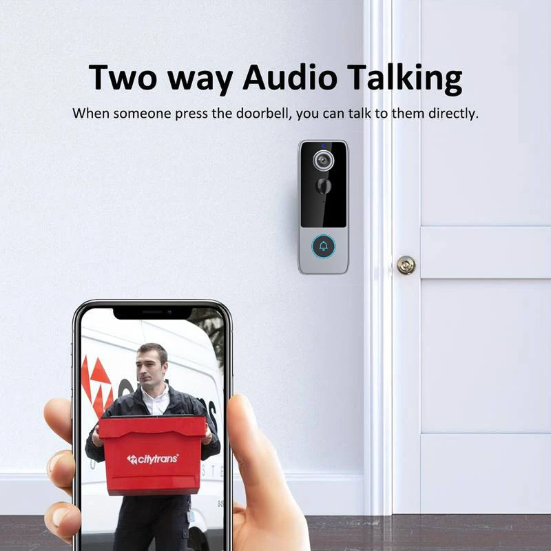 PurePeeki Wireless 1080P HD Video Doorbell UK
