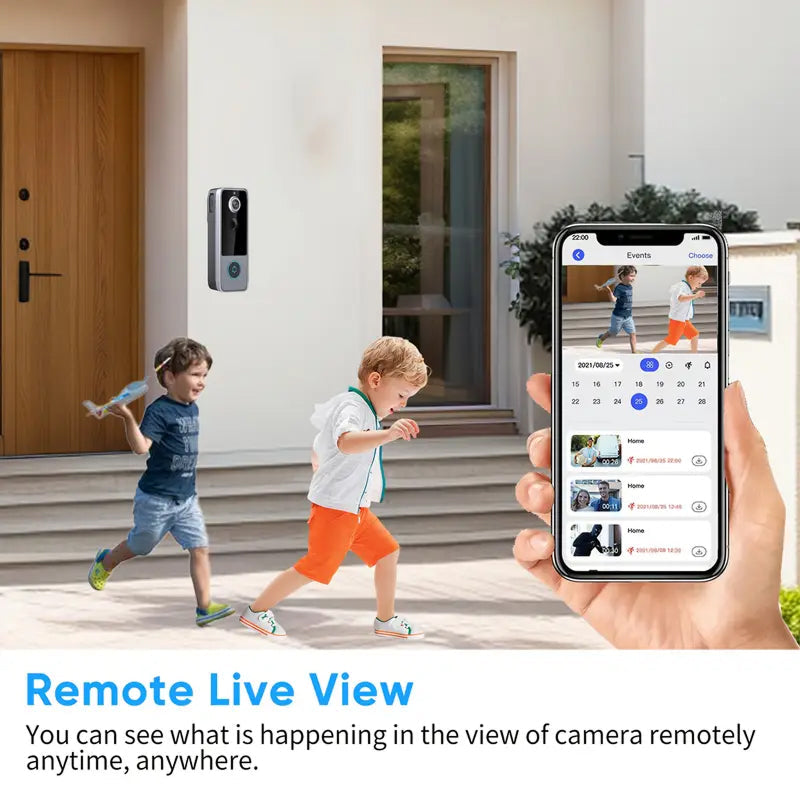 PurePeeki Wireless 1080P HD Video Doorbell UK