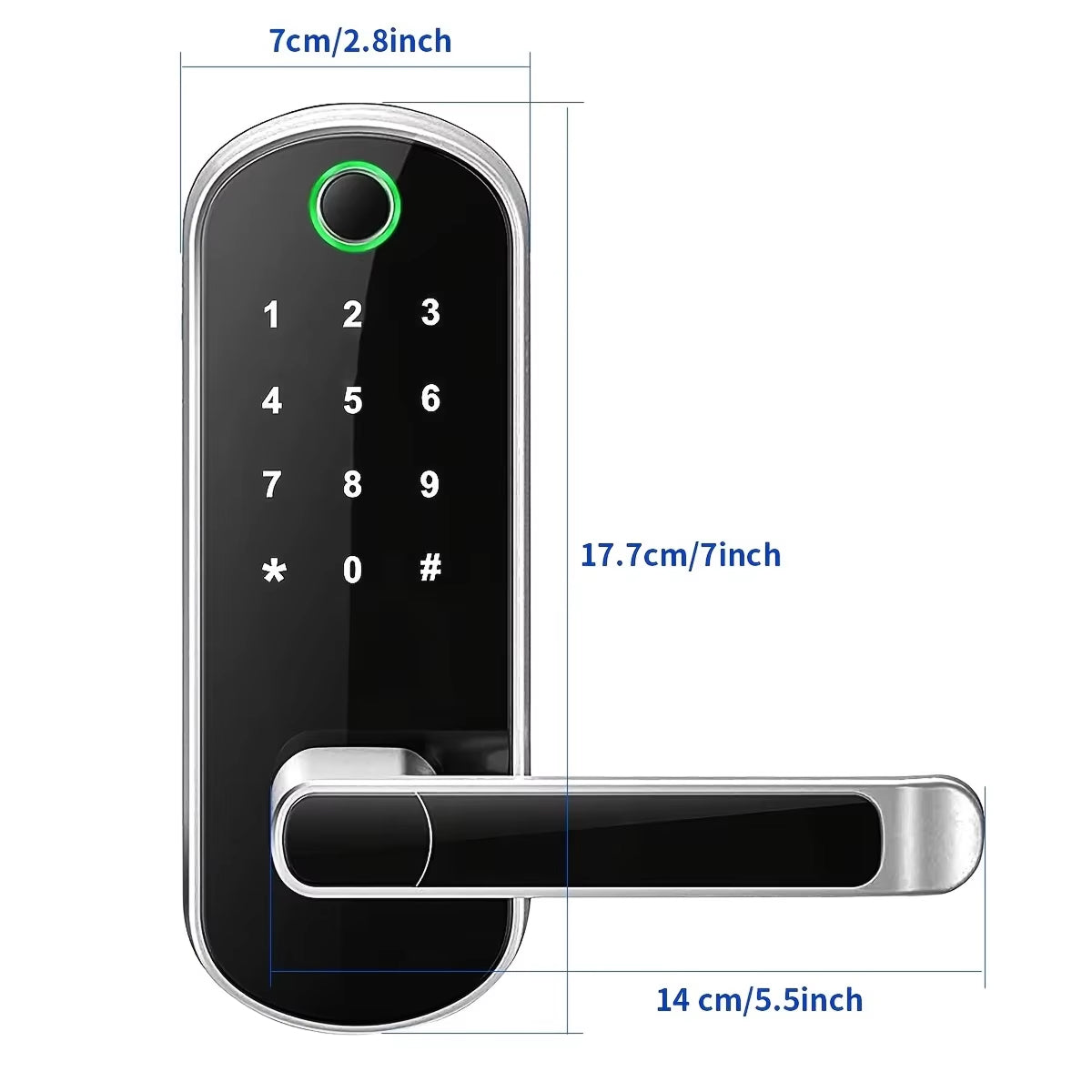 SafeeBolt Smart Biometric Fingerprint Door Lock UK
