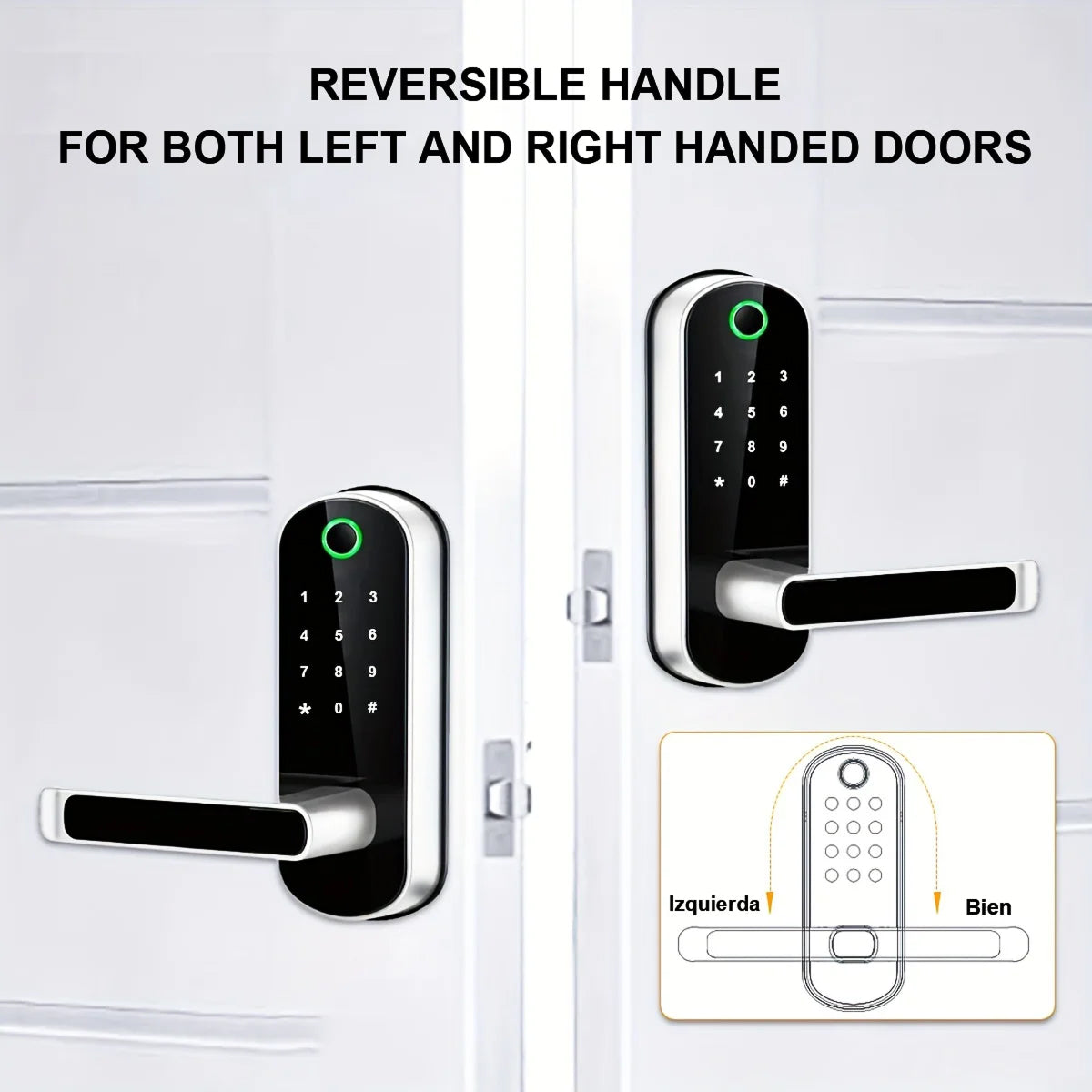 SafeeBolt Smart Biometric Fingerprint Door Lock UK