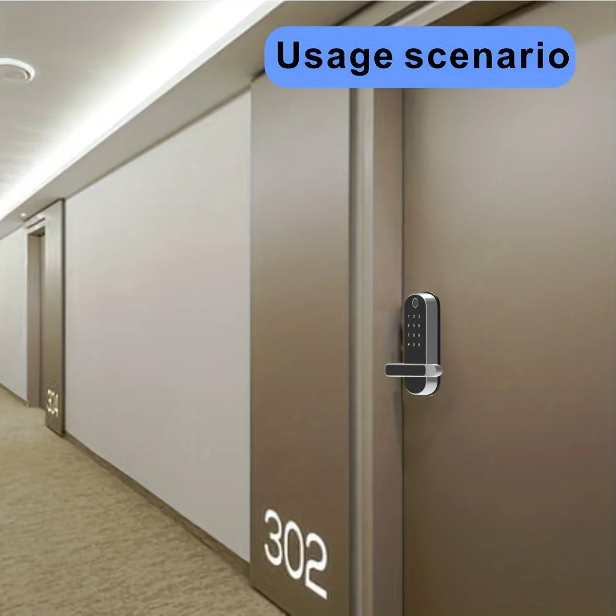 SafeeBolt Smart Biometric Fingerprint Door Lock UK