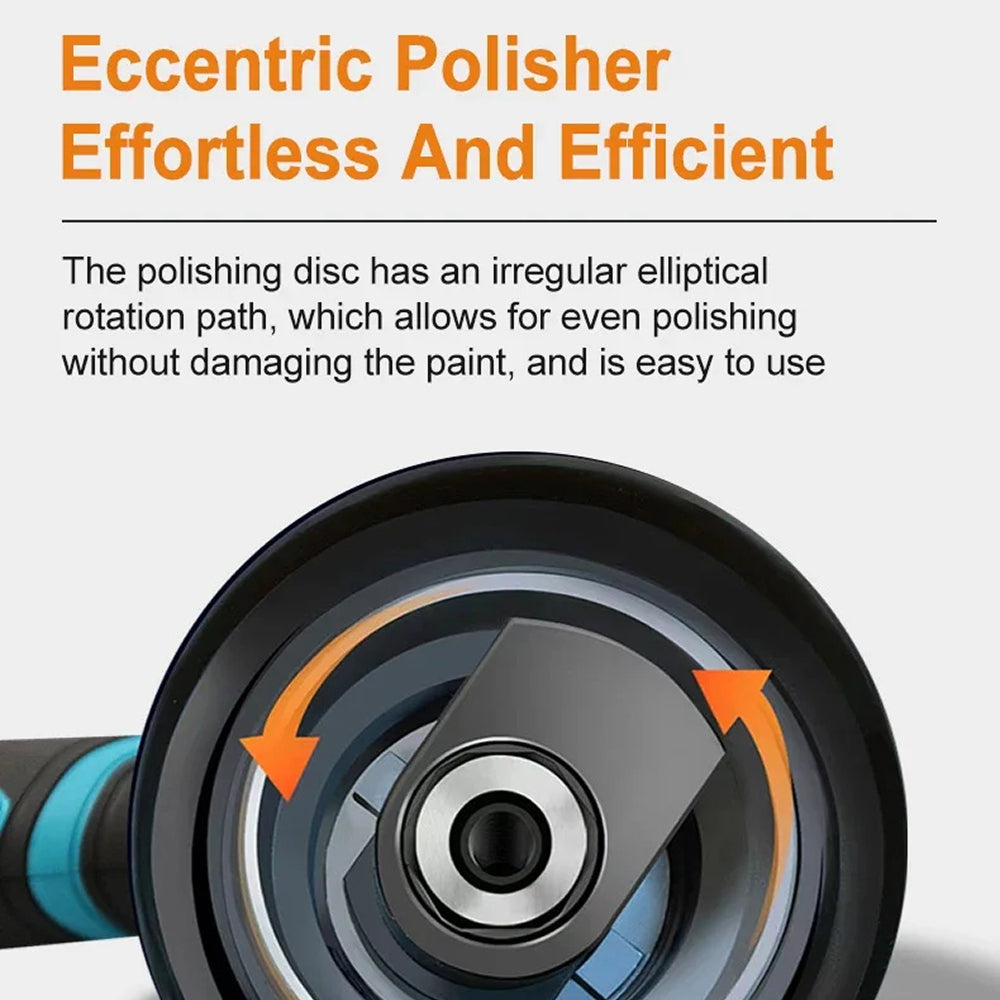 ShynexRo Cordless Dual-Action Car Polisher with 8 Speed Settings