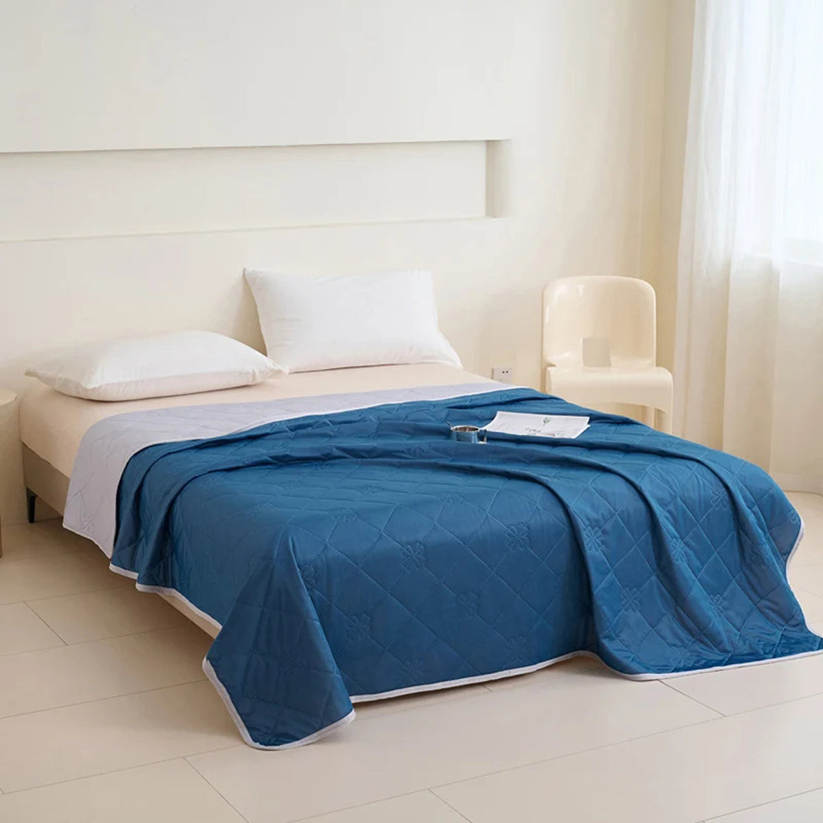 SomnaKool Q-Max 0.45+ Cooling Blanket for Hot Sleepers