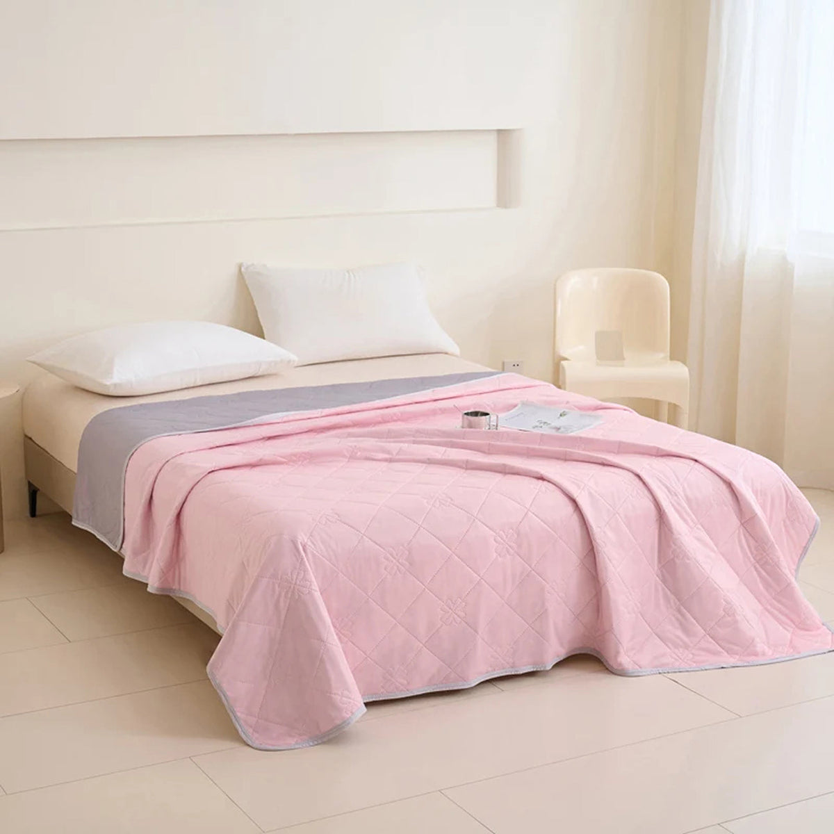 SomnaKool Q-Max 0.45+ Cooling Blanket for Hot Sleepers