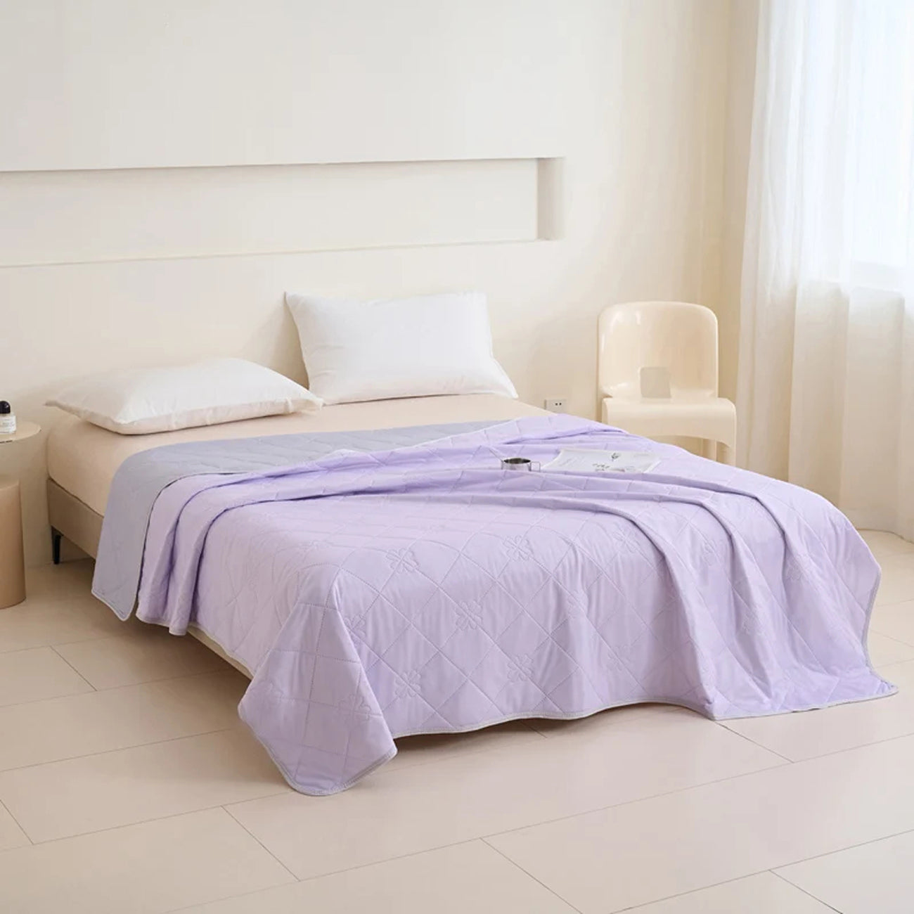 SomnaKool Q-Max 0.45+ Cooling Blanket for Hot Sleepers
