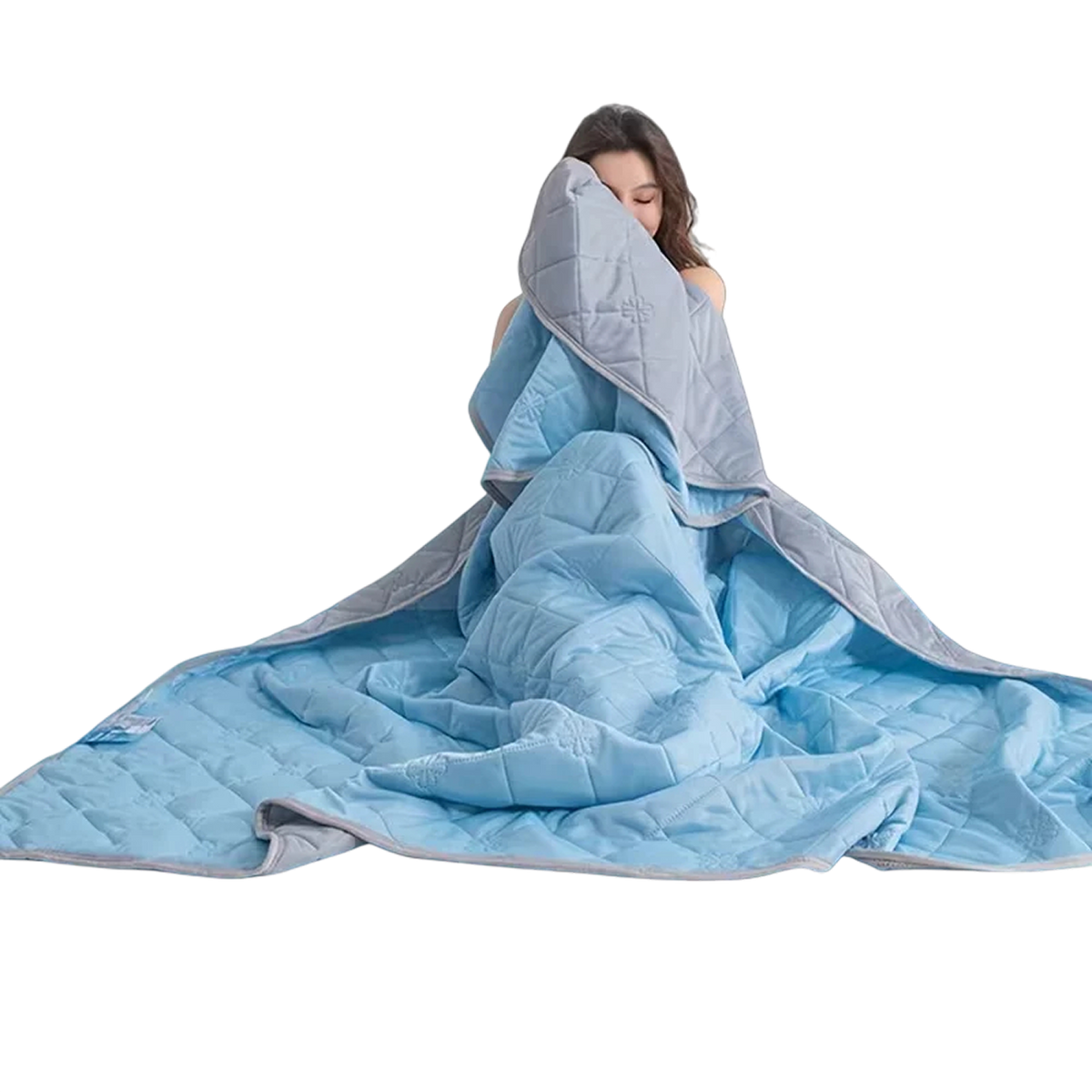SomnaKool Q-Max 0.45+ Cooling Blanket for Hot Sleepers