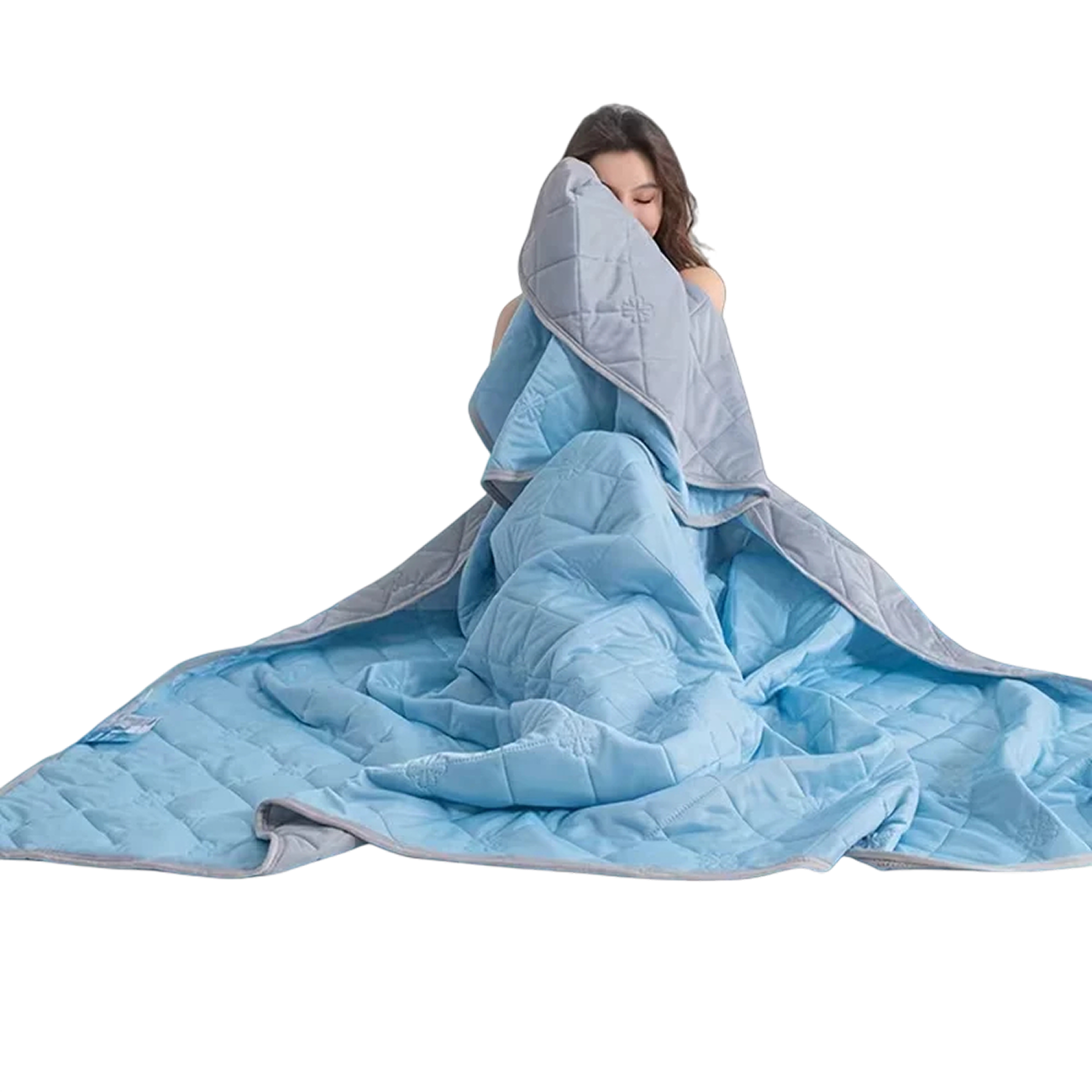SomnaKool Q-Max 0.45+ Cooling Blanket for Hot Sleepers