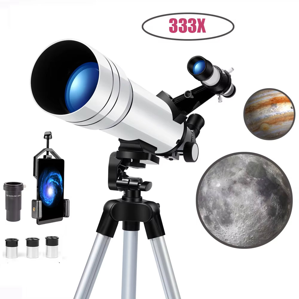 StariBud 70mm Refractor Telescope for Beginners