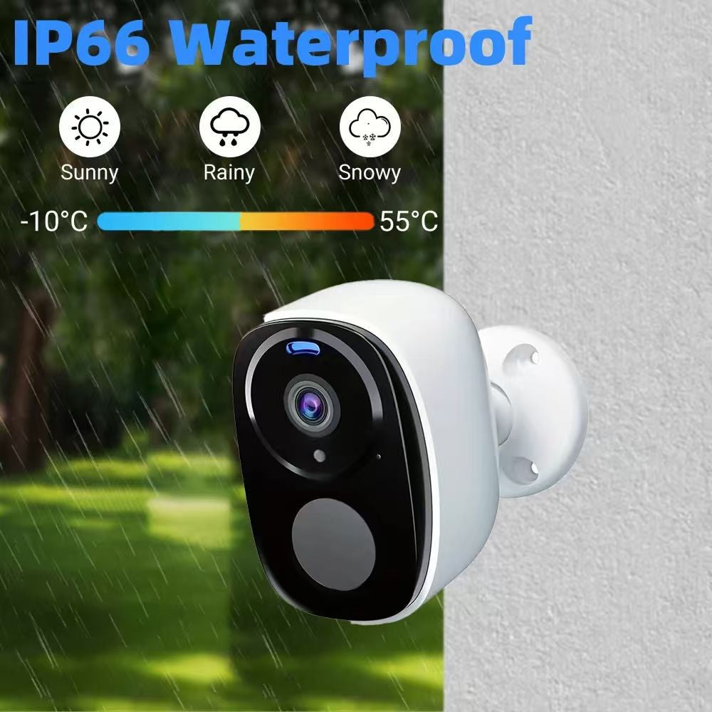 SuniSentry Solar Powered Outdoor Security Camera 3K HD