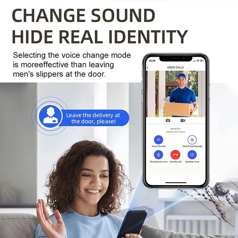SunieCloak Solar Wireless Video Doorbell Security