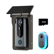 SunieCloak Solar Wireless Video Doorbell Security