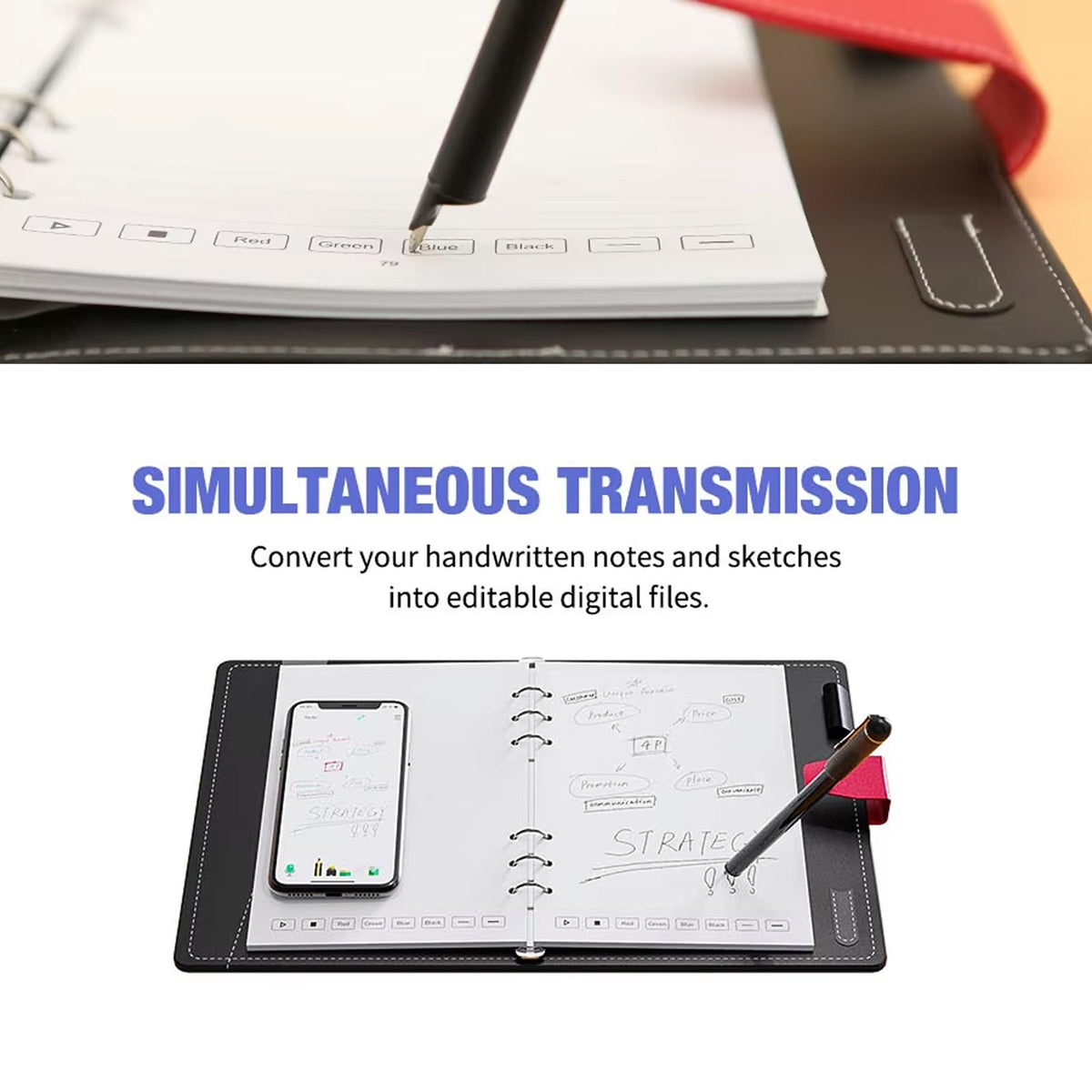 SynkaNote Digital Notepad for Smart Handwriting Capture and OCR