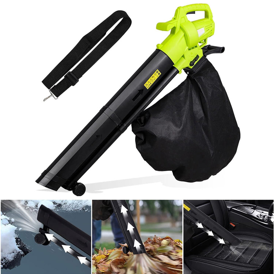 VacoLeaf 3000W Electric Garden Vacuum Blower Mulcher