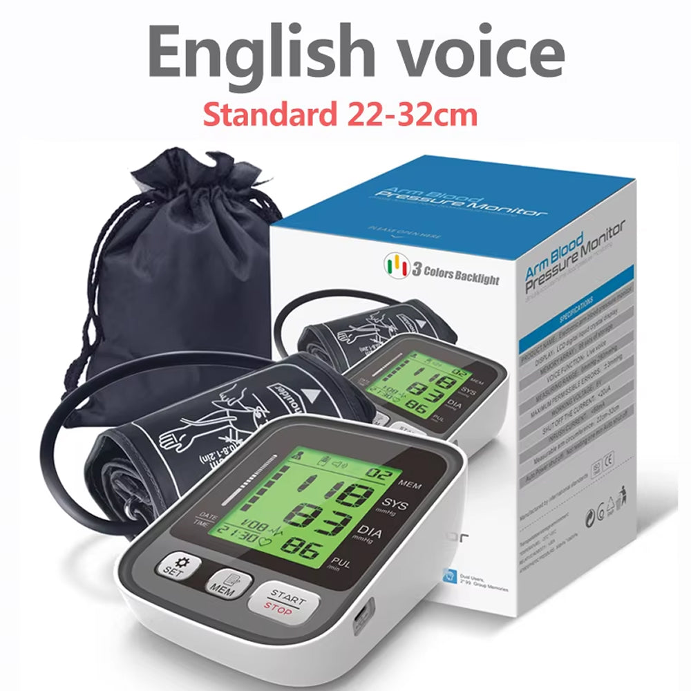 VitaTracki Digital Blood Pressure Monitor with WHO Indicator