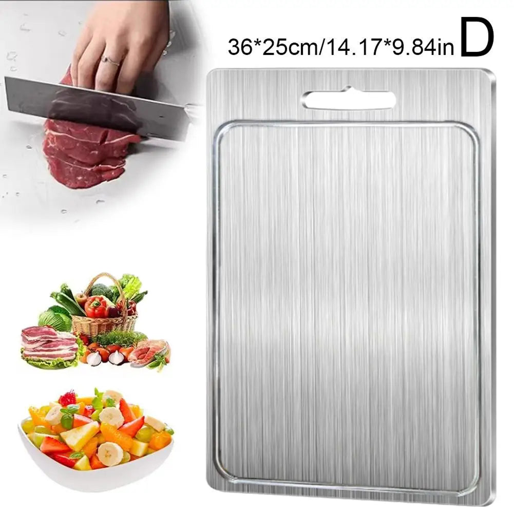 ZarkiBoard Hygienic Non-Porous Titanium Cutting Board