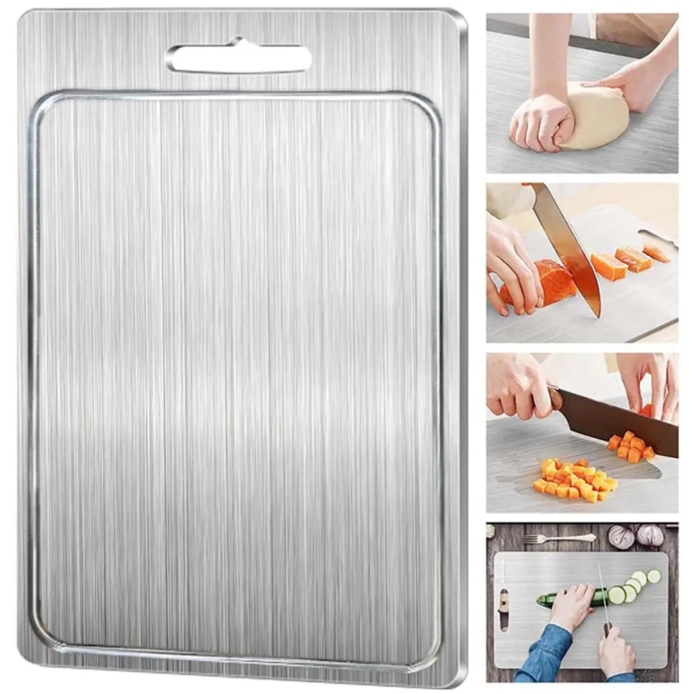 ZarkiBoard Hygienic Non-Porous Titanium Cutting Board