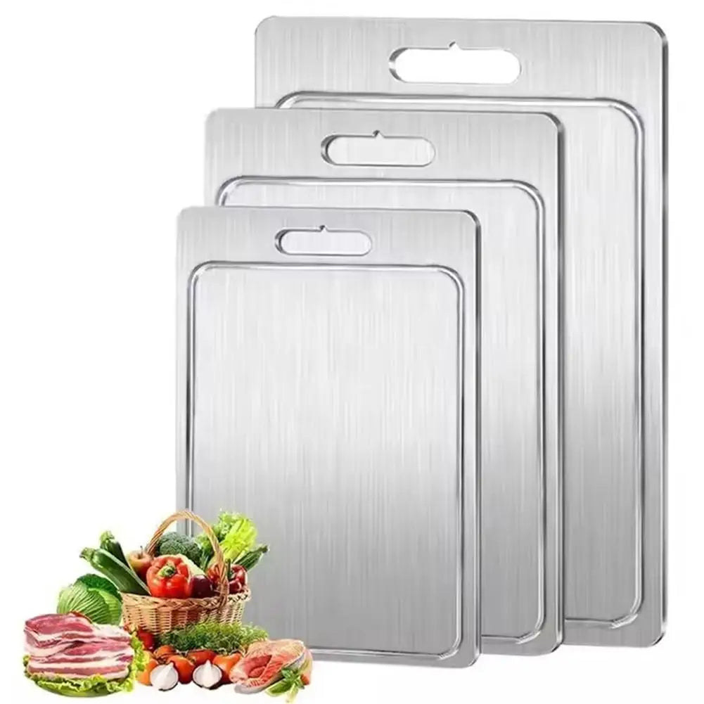 ZarkiBoard Hygienic Non-Porous Titanium Cutting Board