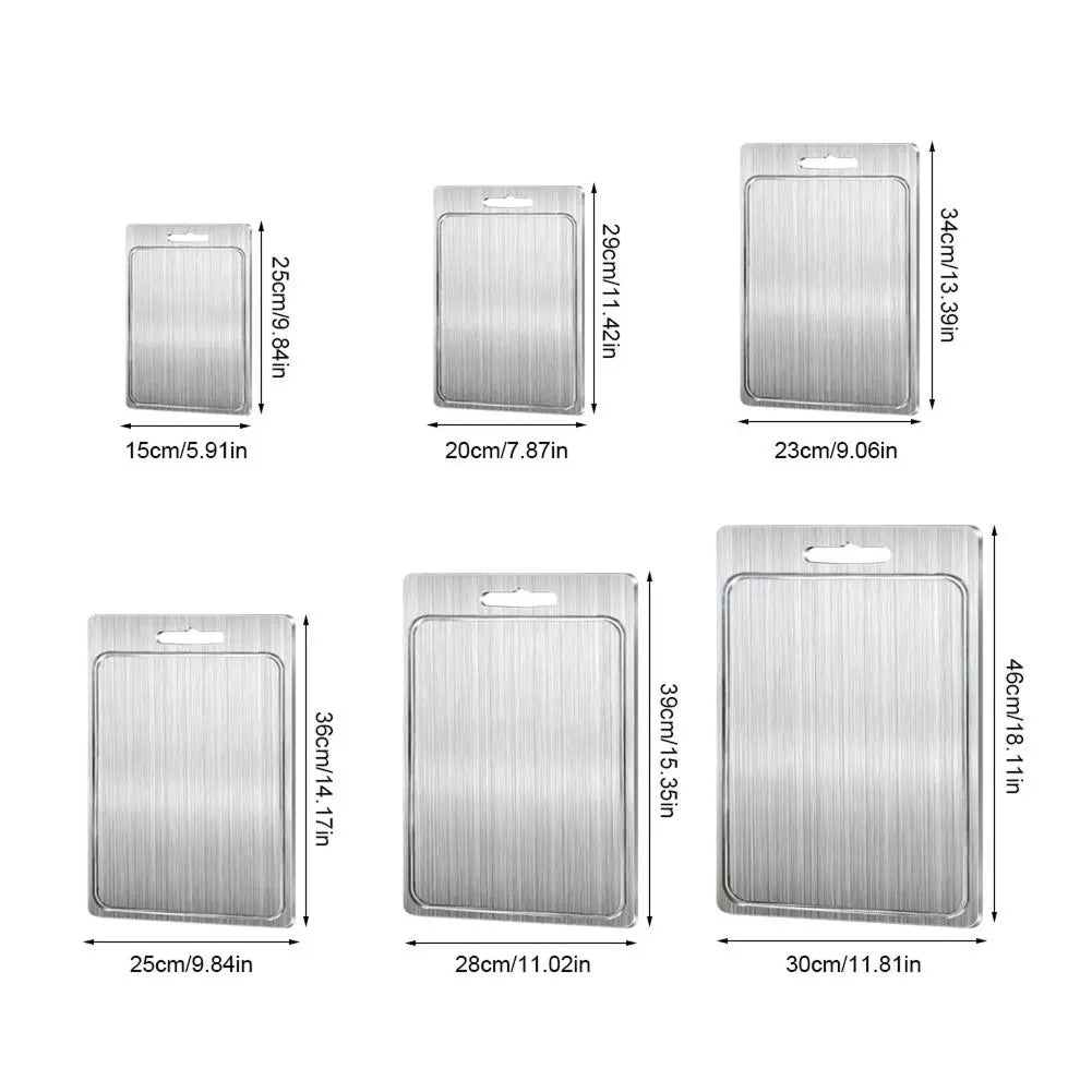 ZarkiBoard Hygienic Non-Porous Titanium Cutting Board