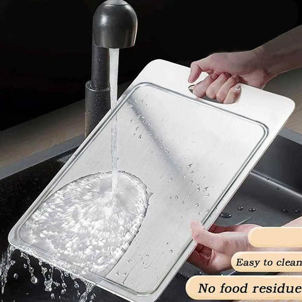 ZarkiBoard Hygienic Non-Porous Titanium Cutting Board